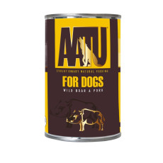 AATU For Dogs Wild Boar and Pork Tins 豬肉配野豬全配方狗罐頭 400g